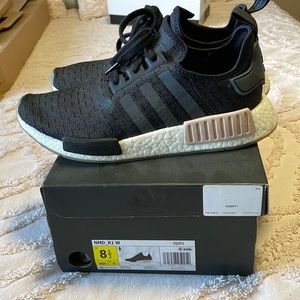 Adidas NMD black with pink size 8.5